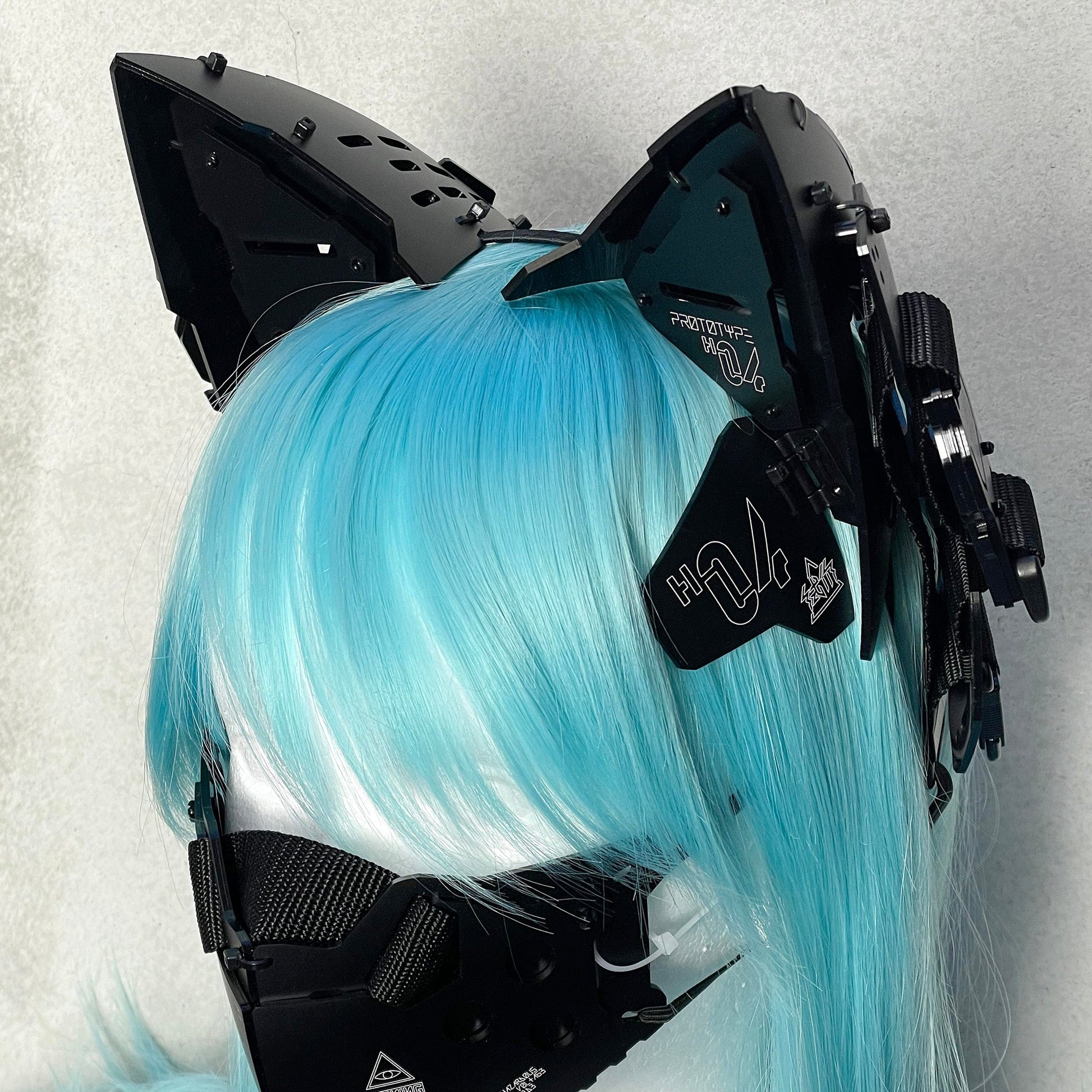 Large 3D Cat Ear Unit H-04