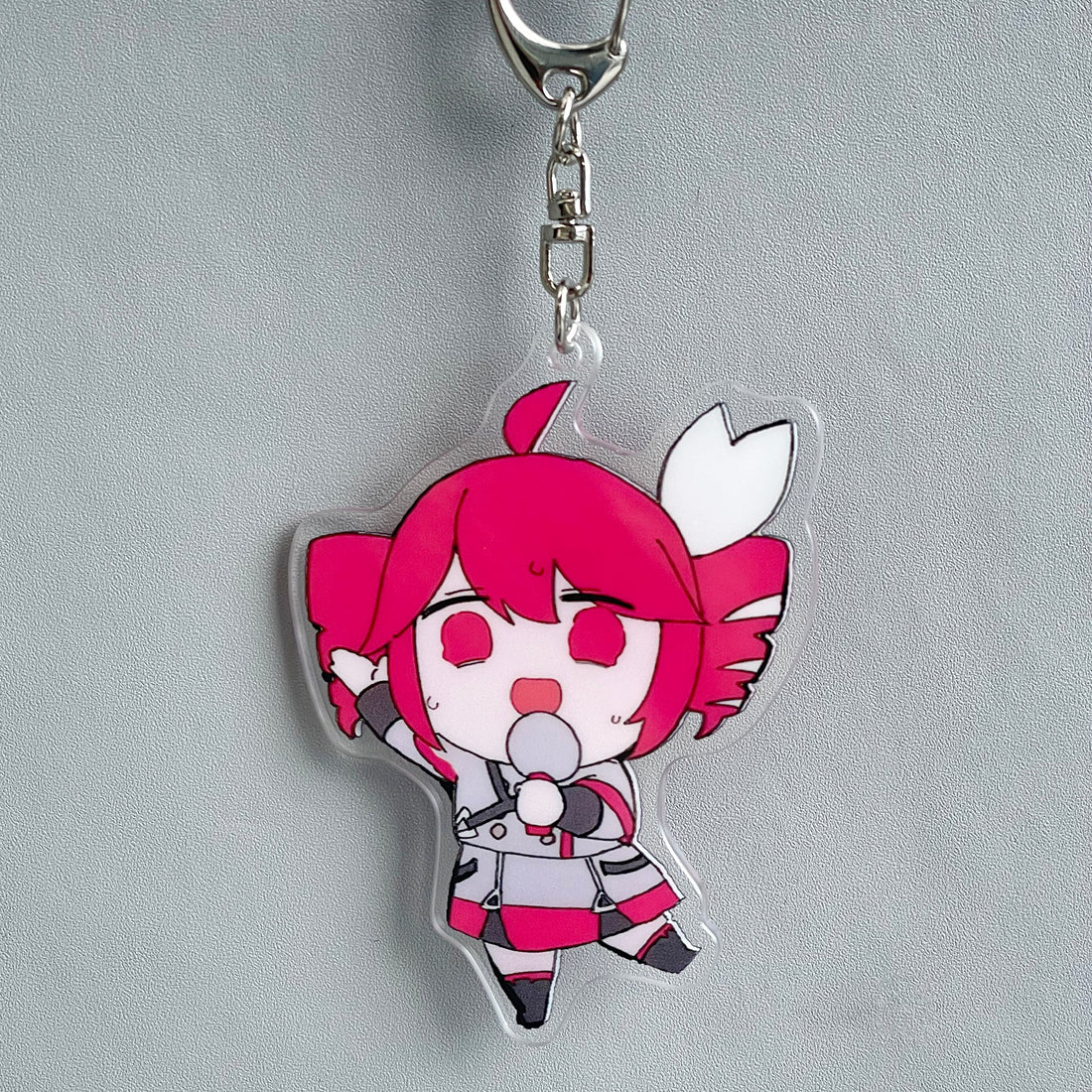 Kasane Teto Rotating Keychain - Hiiragi Magnetite/Sena Yuta Ver. ctcrecords