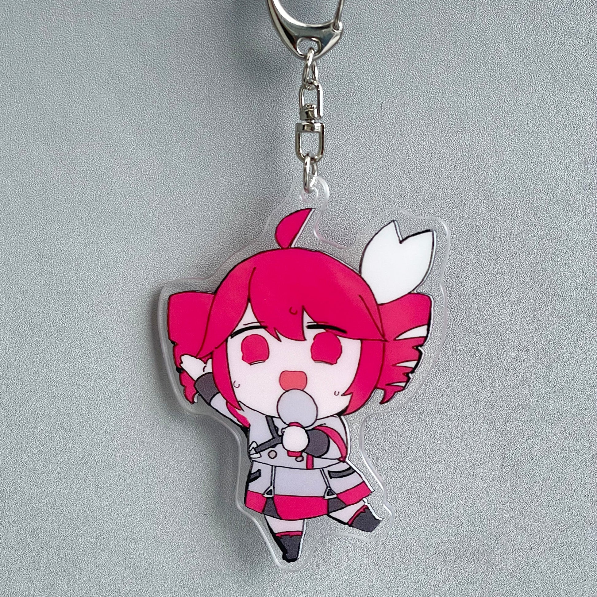 Kasane Teto Rotating Keychain - Hiiragi Magnetite/Sena Yuta Ver. ctcrecords