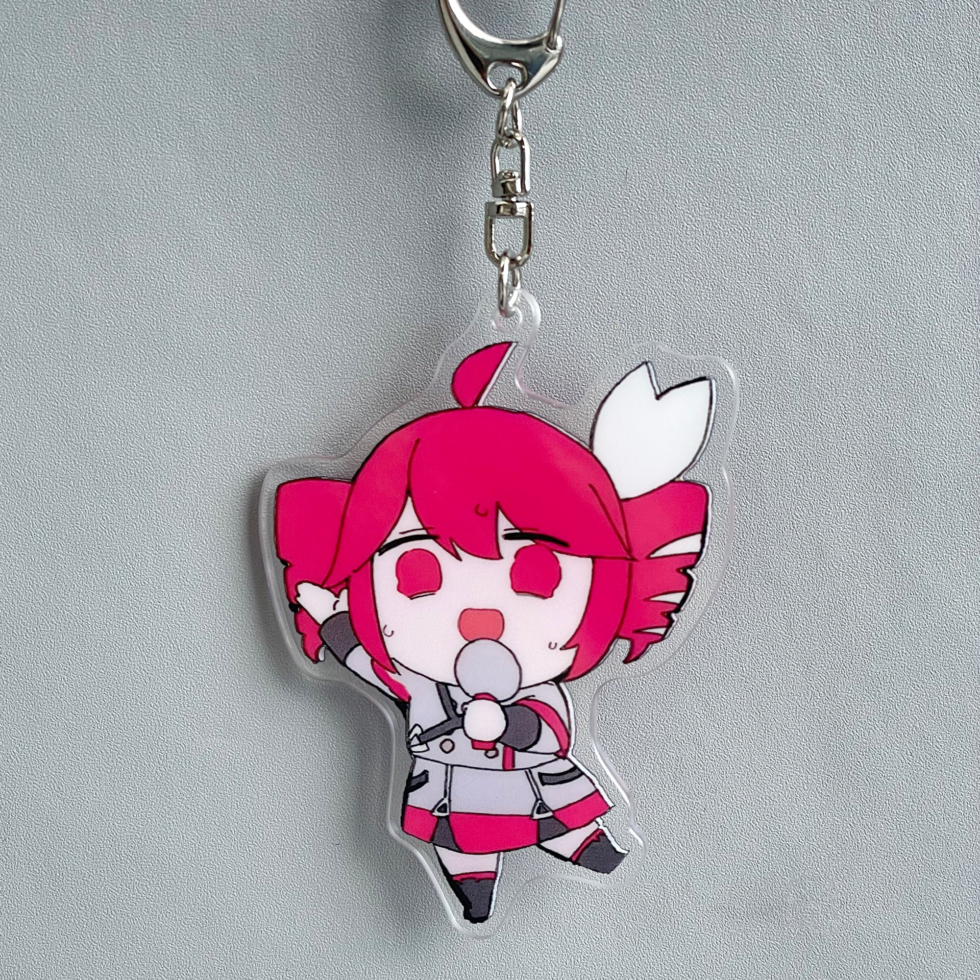 Kasane Teto Rotating Keychain - Hiiragi Magnetite/Sena Yuta Ver. ctcrecords