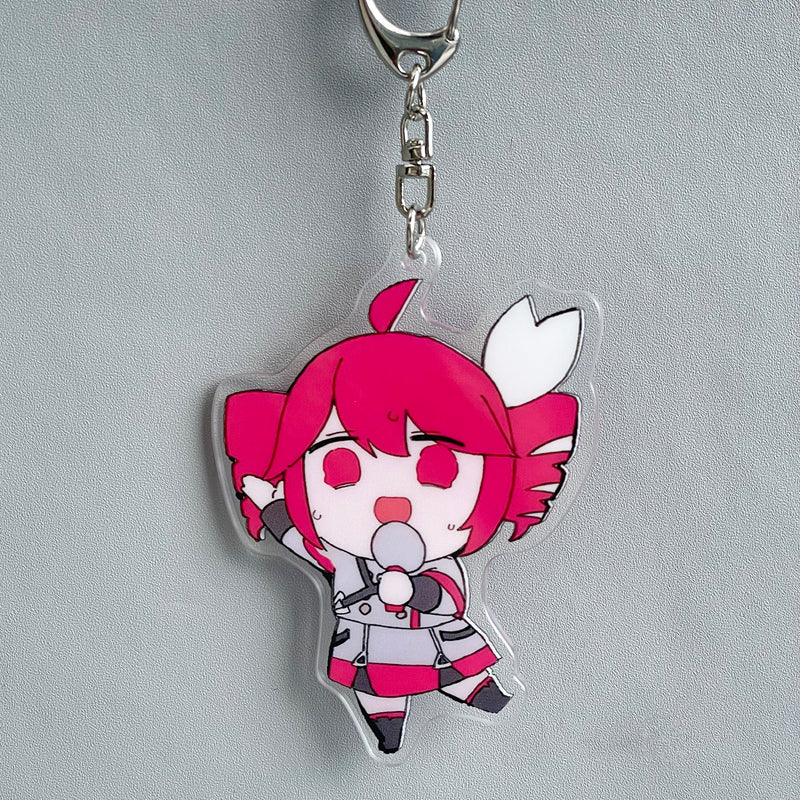 Kasane Teto Rotating Keychain - Hiiragi Magnetite/Sena Yuta Ver. ctcrecords