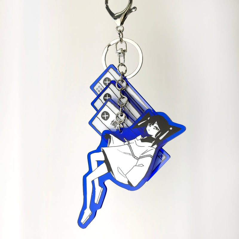 "Unerasable Files" Keychain Set of 4 (Confession) ctcrecords