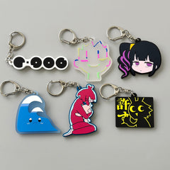 Icon Rubber Keychain ctcrecords