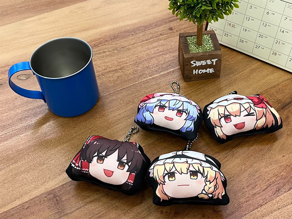 Touhou Project Mini Cushion Keychain - Yukkuri Gensokyo [COSPA]-3