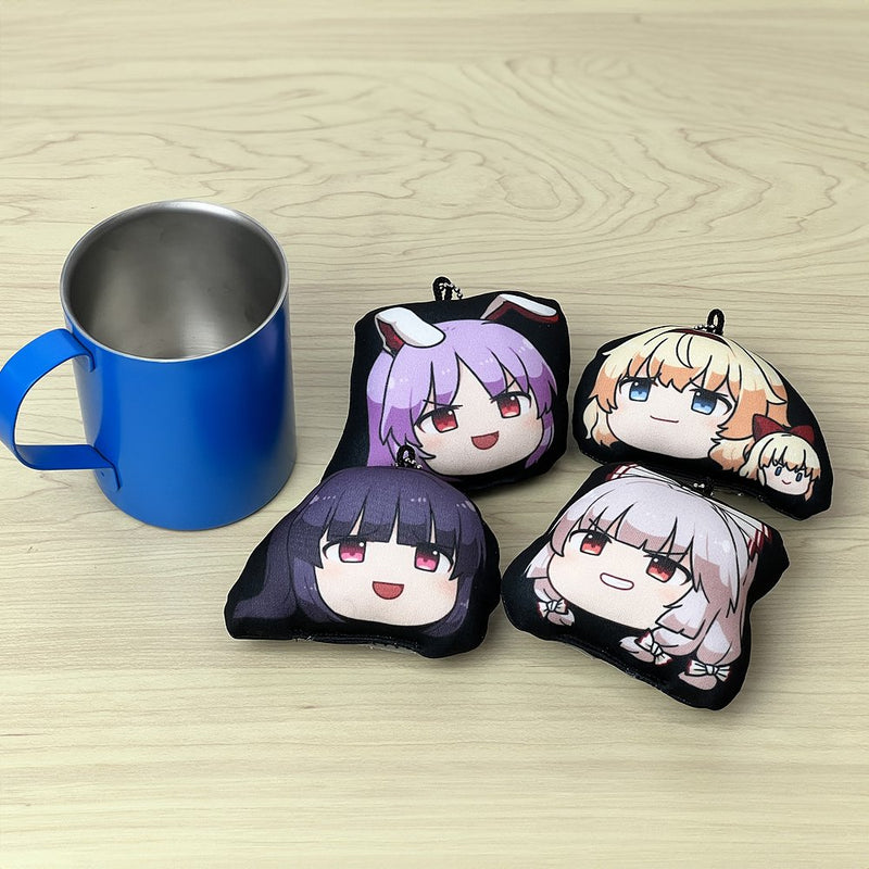 Touhou Project Mini Cushion Keychain - Yukkuri Gensokyo [COSPA]-2